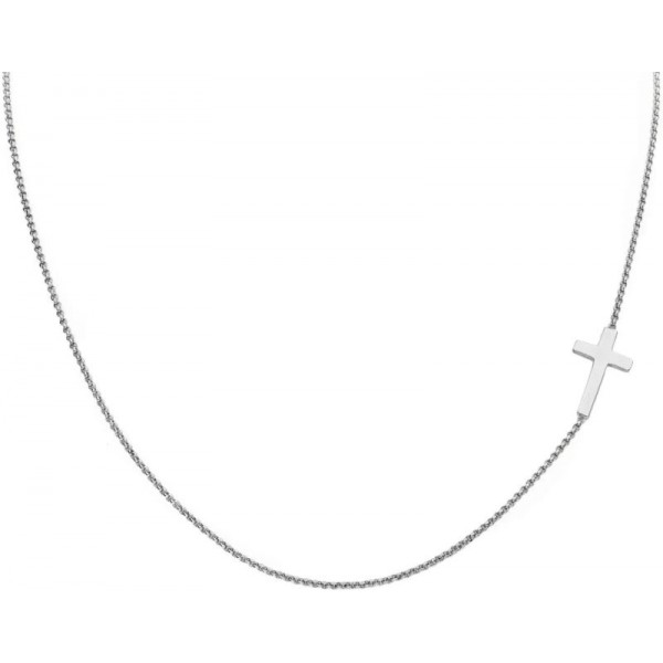 Bild der Amen Kreuz Kette aus Silber CLCB3