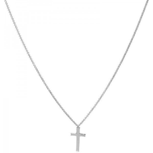 Imagen del Collar Cruz Amen en plata CLCB4