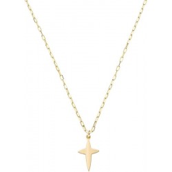 Image of the Amen Silver Cross Necklace for women CLCRPIG3