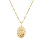 Image of the Amen Our Lady of Fatima Medal Necklace for women CLFAGP