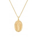 Amen Our Lady of Guadalupe Medal Necklace for women CLGUGM Image of the Amen Our Lady of Guadalupe Medal Necklace for women CLGUGM