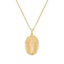 Collar con Medalla de la Virgen de Guadalupe Amen para mujeres CLGUGM