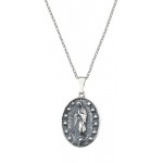 Amen Our Lady of Guadalupe Medal Necklace CLMAGUN Image of the Amen Our Lady of Guadalupe Medal Necklace CLMAGUN