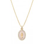 Imagen del Collar Virgen Milagrosa Amen para mujeres CLMISMGRO