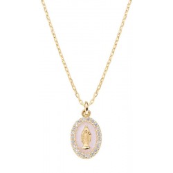 Collar Virgen Milagrosa Amen para mujeres CLMISMGRO