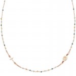 Collana Rosario Amen in argento con cristalli donna CRO10RVVV3 Immagine della Collana Rosario Amen in argento con cristalli donna CRO10RVVV3