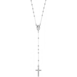 Collar Rosario Amen en plata CRO25B