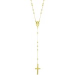 Image of the Amen Silver Rosary Necklace CRO25G