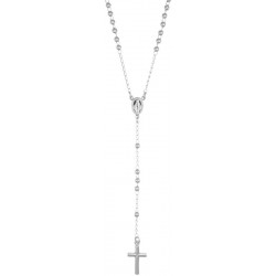 Collar Rosario Amen en plata CRO30B