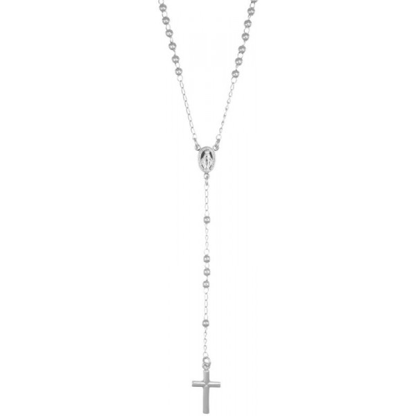 Comprar Collar Rosario Amen en plata CRO30B