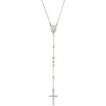Immagine della Collana Rosario Amen in argento donna CRO30BBRGD