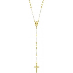 Collar Rosario Amen en plata CRO30G