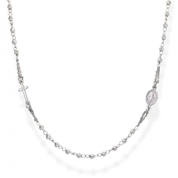 Comprar Collar Rosario Amen en plata CROBD3