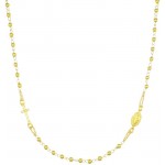 Imagen del Collar Rosario Amen en plata CROG3