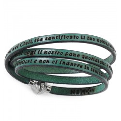 Amen Lord's Prayer Bracelet in Italian PNIT03