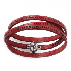 Amen Lord's Prayer Bracelet in Italian PNIT08