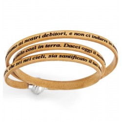 Amen Lord's Prayer Bracelet in Italian PNIT14
