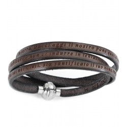Amen Lord's Prayer Bracelet in Italian PNIT16