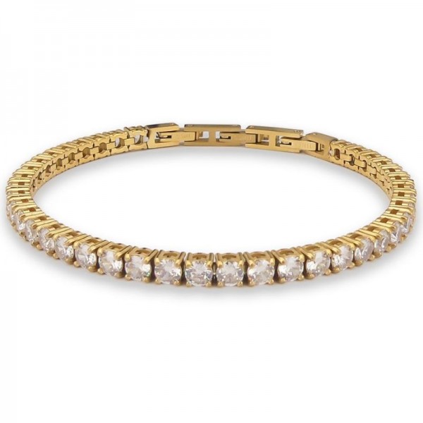 Boccadamo Man mens tennis Bracelet ABR651D Image of the Boccadamo Man mens tennis Bracelet ABR651D