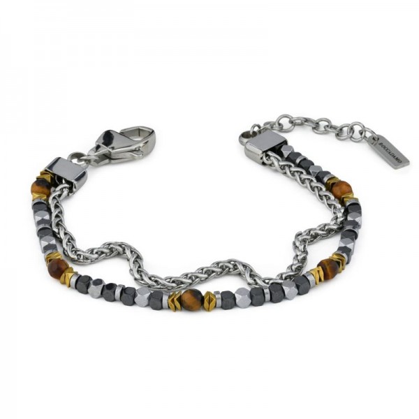 Image of the Boccadamo Man mens Bracelet ABR716N