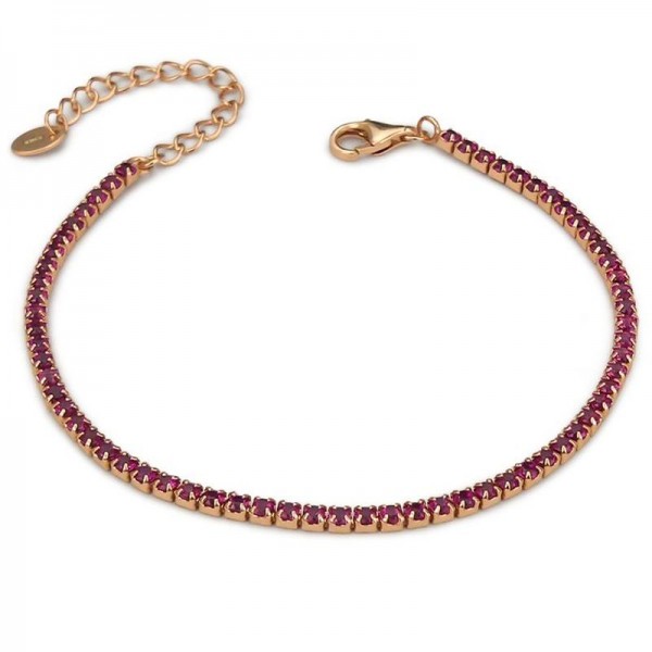 Pulsera de tenis para mujer Boccadamo Sophie BR592RR Imagen de la Pulsera de tenis para mujer Boccadamo Sophie BR592RR