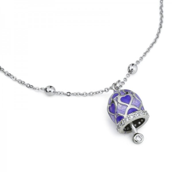 Bracciale Donna Boccadamo con Campanella Portafortuna CL/BR02 Immagine del Bracciale Donna Boccadamo con Campanella Portafortuna CL/BR02