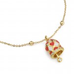 Bracciale Donna Boccadamo con Campanella Portafortuna CL/BR08 Immagine del Bracciale Donna Boccadamo con Campanella Portafortuna CL/BR08