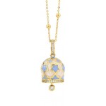 Image du Collier Femme Boccadamo avec Clochette Porte-Bonheur CL/GR05