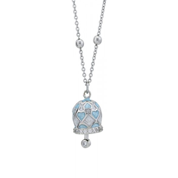 Collier Femme Boccadamo avec Clochette Porte-Bonheur CL/GR09 Image du Collier Femme Boccadamo avec Clochette Porte-Bonheur CL/GR09