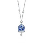 Collier Femme Boccadamo avec Clochette Porte-Bonheur CL/GR11 Image du Collier Femme Boccadamo avec Clochette Porte-Bonheur CL/GR11