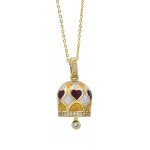 Boccadamo Womens Necklace with Lucky Bell CL/GR21 Image of the Boccadamo Womens Necklace with Lucky Bell CL/GR21