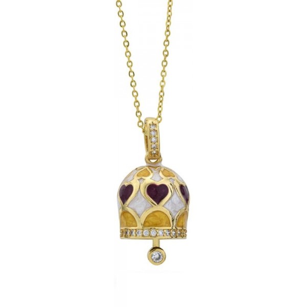 Boccadamo Womens Necklace with Lucky Bell CL/GR21 Image of the Boccadamo Womens Necklace with Lucky Bell CL/GR21