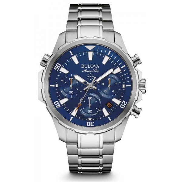 Reloj Bulova Hombre Marine Star 96B256 Cronógrafo Quartz Comprar Reloj Bulova Hombre Marine Star 96B256 Cronógrafo Quartz