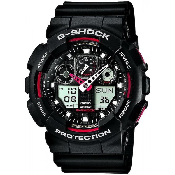 Casio G-Shock Herrenuhr GA-100-1A4ER Casio G-Shock Herrenuhr GA-100-1A4ER kaufen