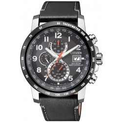 Citizen Herrenuhr Funkuhr H800 Sport Chrono Eco-Drive AT8124-08H