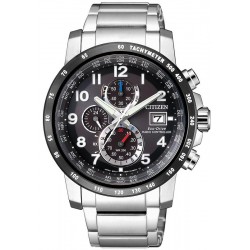 Citizen Herrenuhr Funkuhr H800 Sport Chrono Eco-Drive AT8124-83E