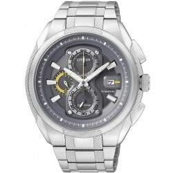Citizen Men's Watch Super Titanium Chrono Eco-Drive CA0200-54H