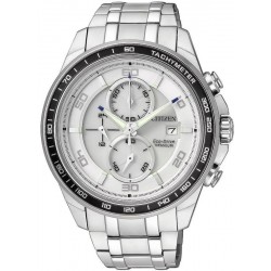 Citizen Men's Watch Super Titanium Chrono Eco-Drive CA0340-55A