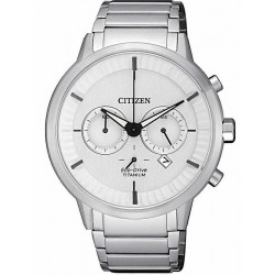 Citizen Men's Watch Super Titanium Chrono Eco-Drive CA4400-88A