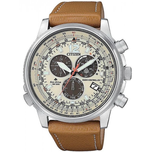 Citizen Men's Watch Radio Controlled Chrono Pilot CB5860-35X Buy Citizen Men's Watch Radio Controlled Chrono Pilot CB5860-35X