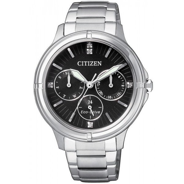 Citizen Damenuhr Elegant Eco-Drive FD2030-51E Multifunktions Kaufen Sie Citizen Damenuhr Elegant Eco-Drive FD2030-51E Multifunktions