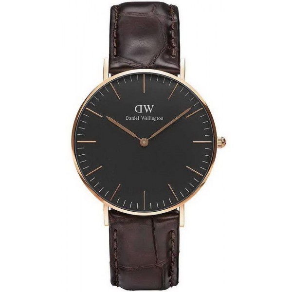 Montre Daniel Wellington Unisex Classic Black York 36MM DW00100140 Acheter Montre Daniel Wellington Unisex Classic Black York 36MM DW00100140