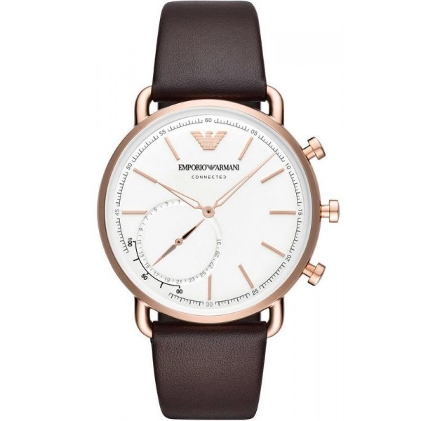 Montre Emporio Armani Connected Homme Aviator ART3029 Hybrid Smartwatch Acheter Montre Emporio Armani Connected Homme Aviator ART3029 Hybrid Smartwatch