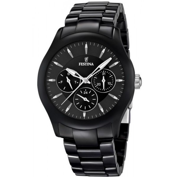 Buy Festina Men's Watch Ceramic Multifunction Quartz F16639/2