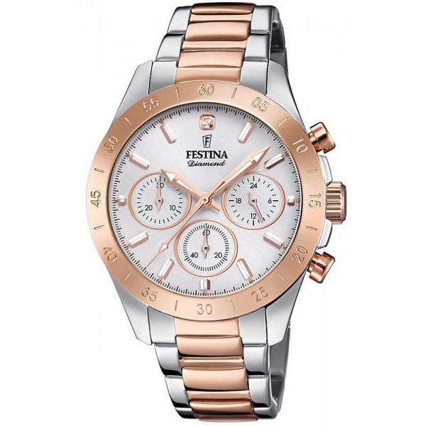 Festina Ladies Watch Boyfriend F20398/1 Quartz Chronograph Buy Festina Ladies Watch Boyfriend F20398/1 Quartz Chronograph
