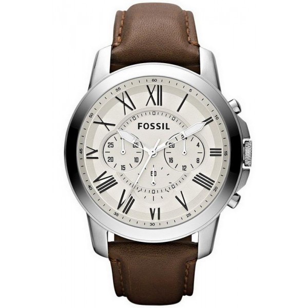 Buy Fossil Men's Watch Grant Quartz Chronograph FS4735