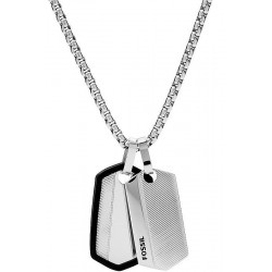 Comprar Collar Fossil Hombre Vintage Casual JF03996040