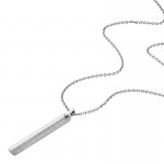 Fossil Harlow - Mens Steel Necklace - JF04564040 Image of the Fossil Harlow - Mens Steel Necklace - JF04564040