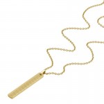Fossil Harlow - Mens Steel Necklace - JF04609710 Image of the Fossil Harlow - Mens Steel Necklace - JF04609710
