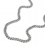 Fossil Harlow - Mens Steel Necklace - JF04696040 Image of the Fossil Harlow - Mens Steel Necklace - JF04696040